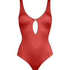 Badeanzug Crafted Essentials Cut Out