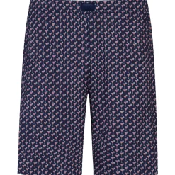 Badeshorts mit Cocktailglas-Print