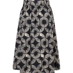 Baumwollrock mit print