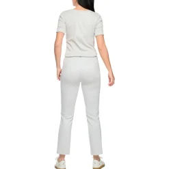 Baumwollstretch-shirt mit halbarm