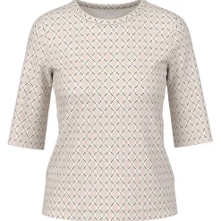 Biobaumwoll-shirt mit print