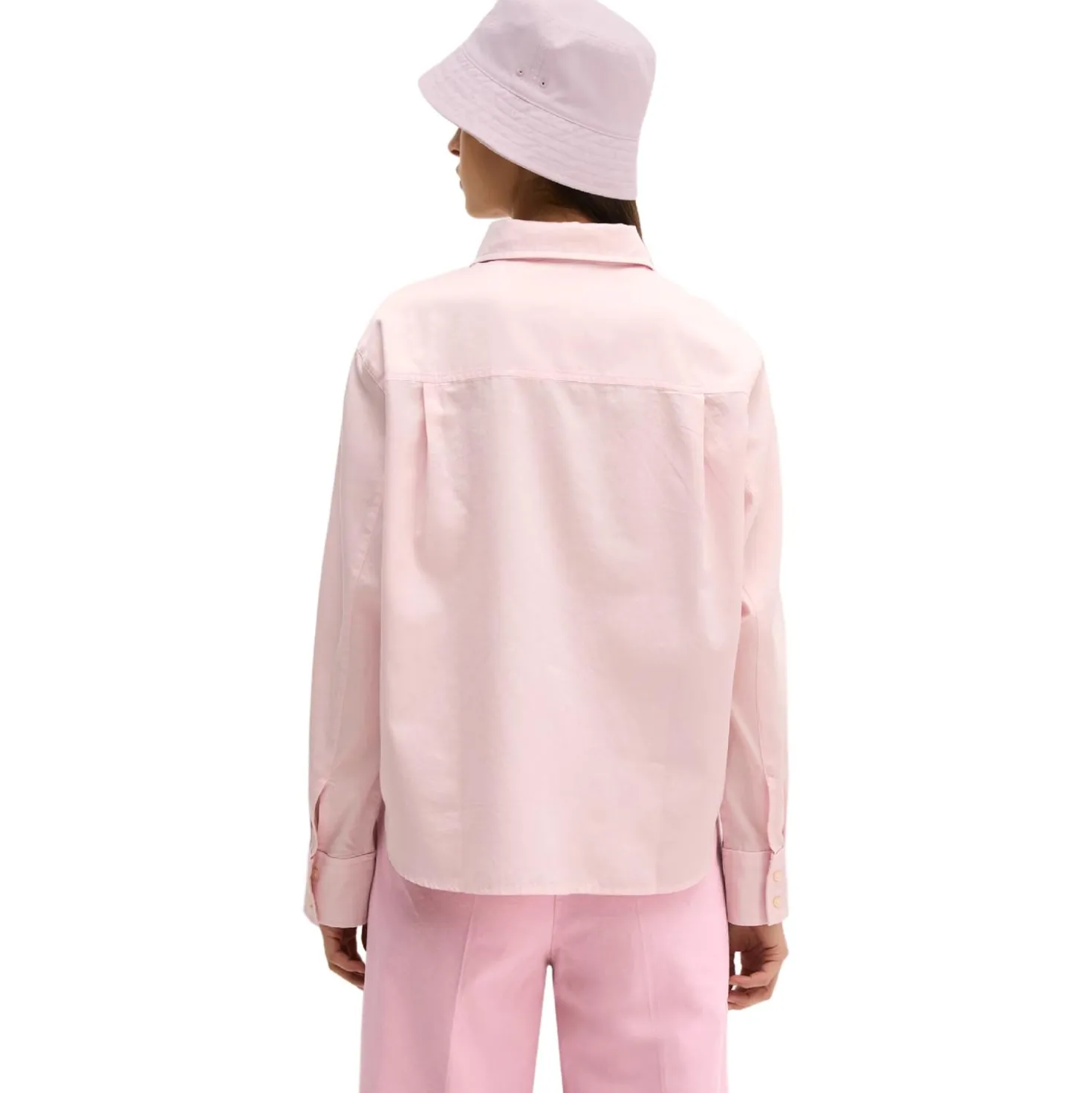 Bluse relaxed cropped