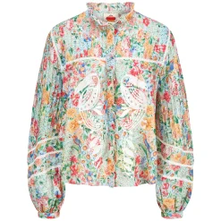 Bluse Rendeira Multicolor