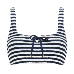 Bralette Bikini Navy Stripes
