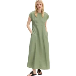 Crinkle-kleid regular