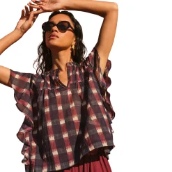 Danee ikat blouse