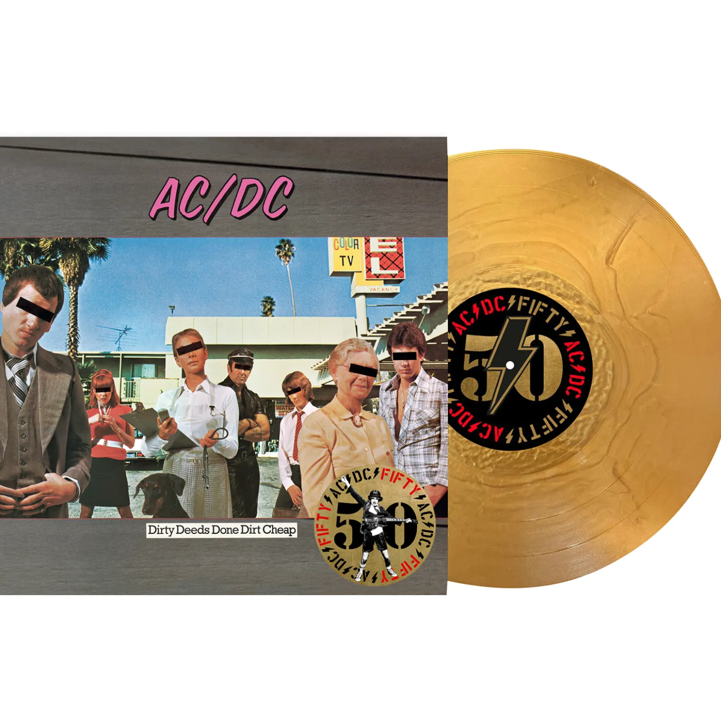 Dirty Deeds Done Dirt Cheap Gold Vinyl