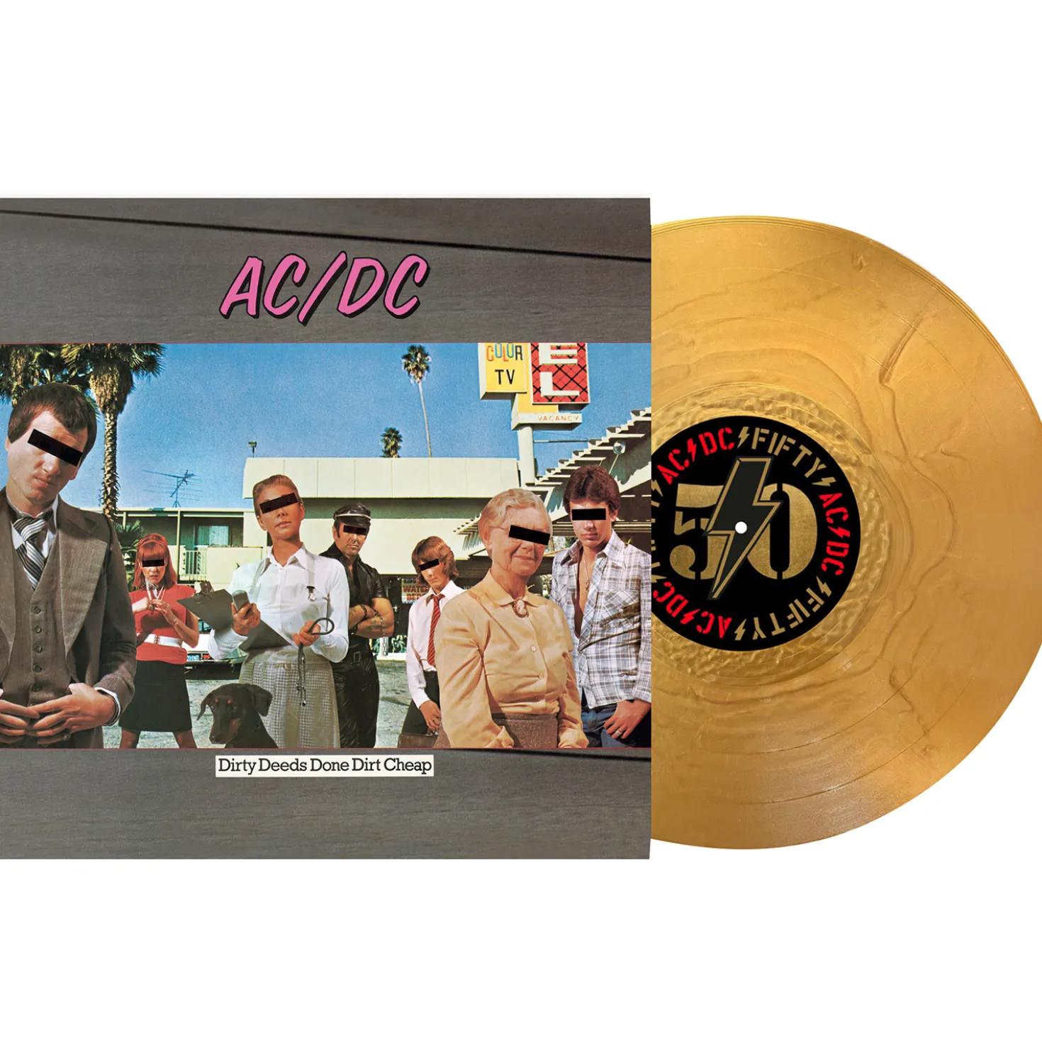 Dirty Deeds Done Dirt Cheap Gold Vinyl