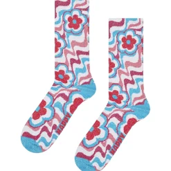Flowy flower Socke
