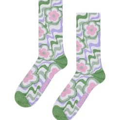 Flowy flower Socke
