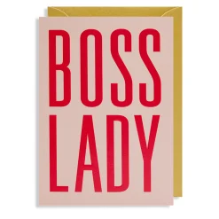 Grußkarte Boss Lady