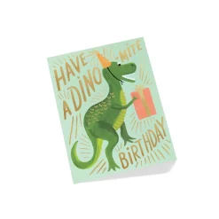 Grußkarte Dino-Mite Birthday