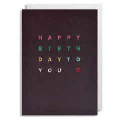 Grußkarte Happy Birthday