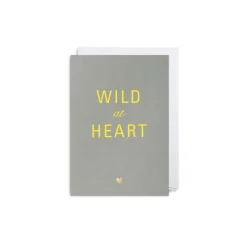 Grußkarte Wild at heart