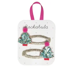 Haarspange Xmas Tree Glitter