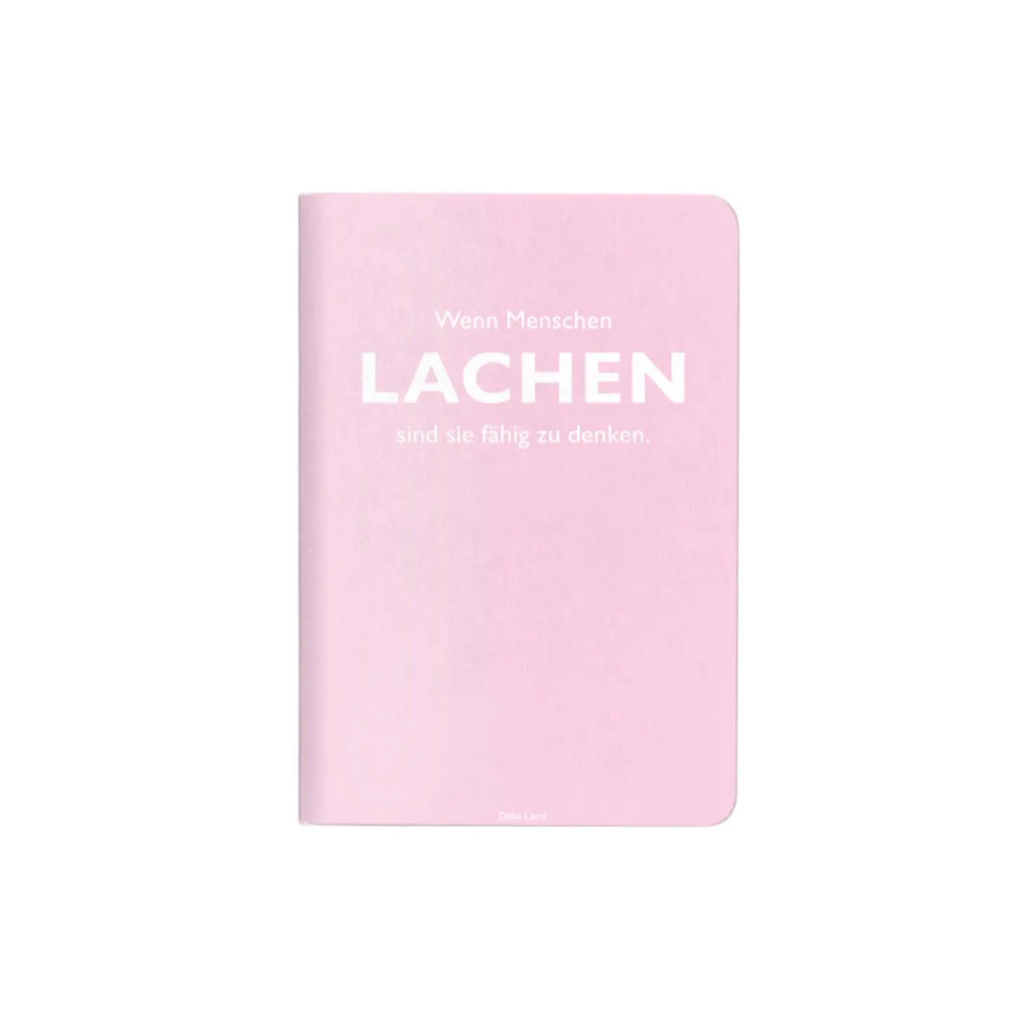 Heft A5 Zitate Dalai Lama / Lachen
