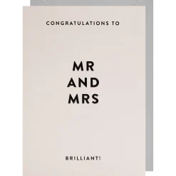 Karte Mr and Mrs