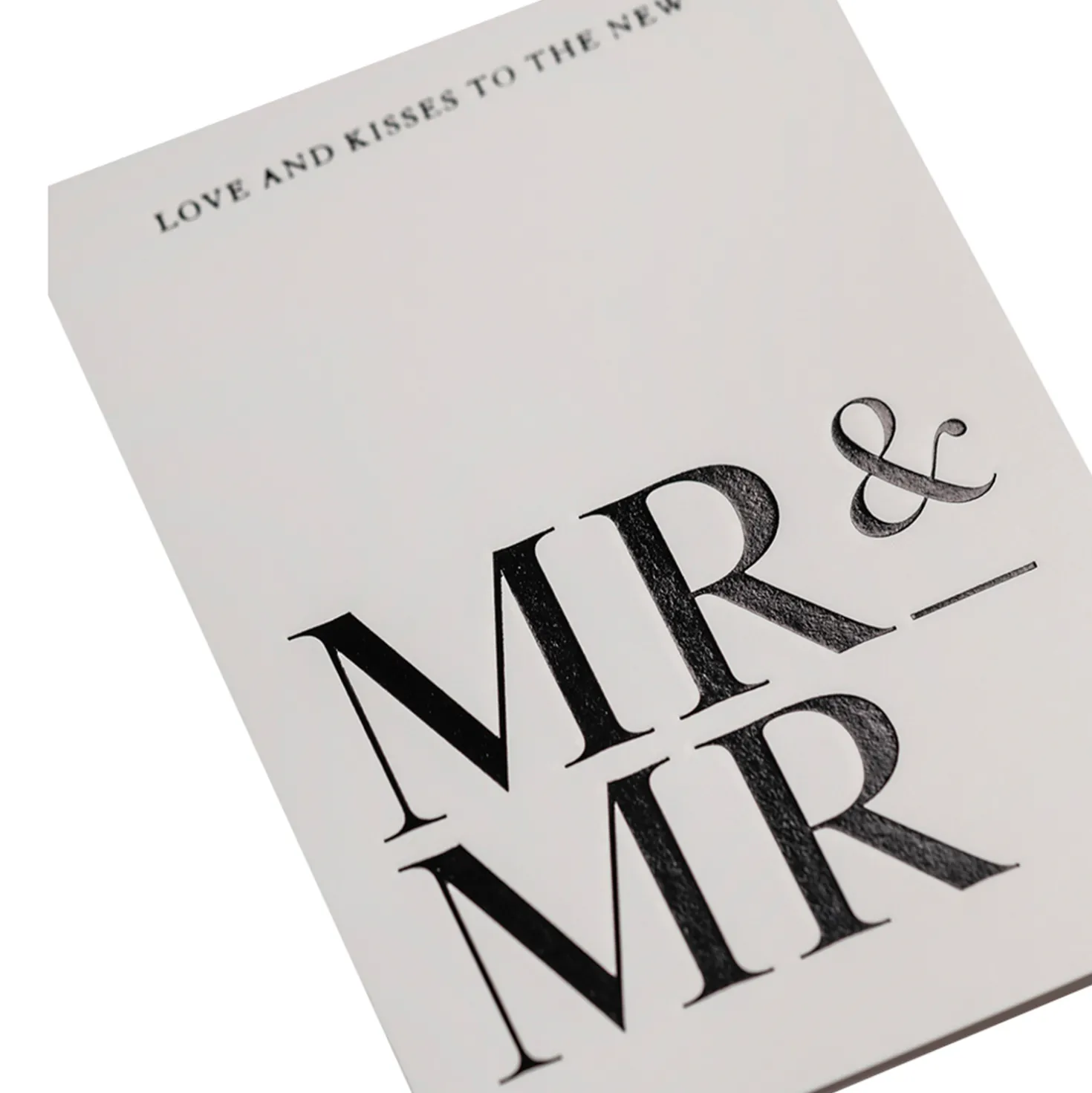 Karte Mr & Mr