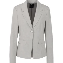 Klassischer blazer mit taillierung