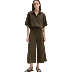 Kurzarm-crinkle-bluse relaxed