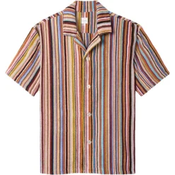 Kurzarmhemd Multicolor gestreift