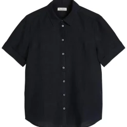 Kurzarm-leinenbluse regular