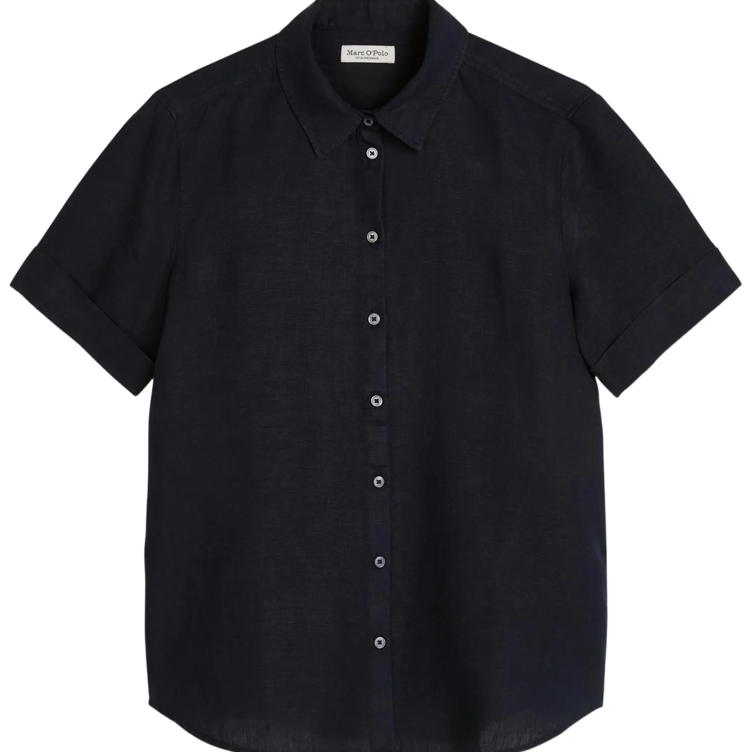 Kurzarm-leinenbluse regular