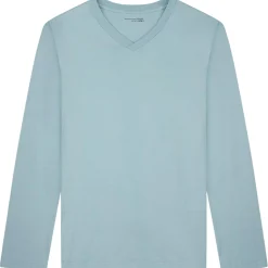 Langarmshirt v-ausschnitt