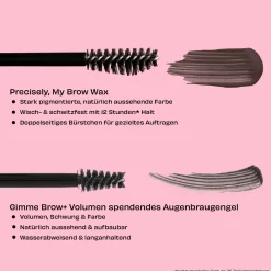 Precisely, My Brow Wax - Stark pigmentiertes, formendes Augenbrauen Wachs