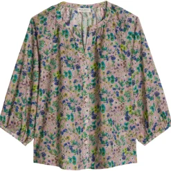 Print-bluse relaxed