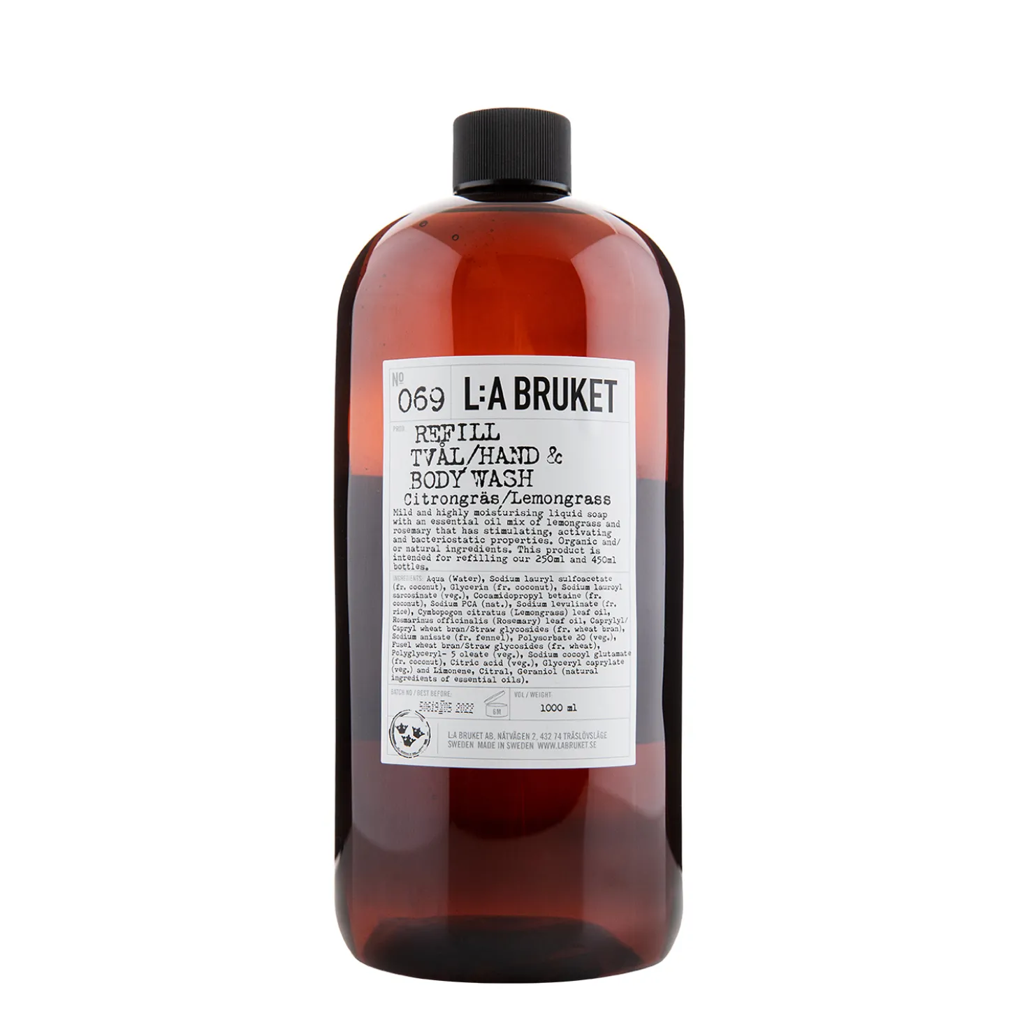 069 Refill Hand & Body Wash Lemongrass
