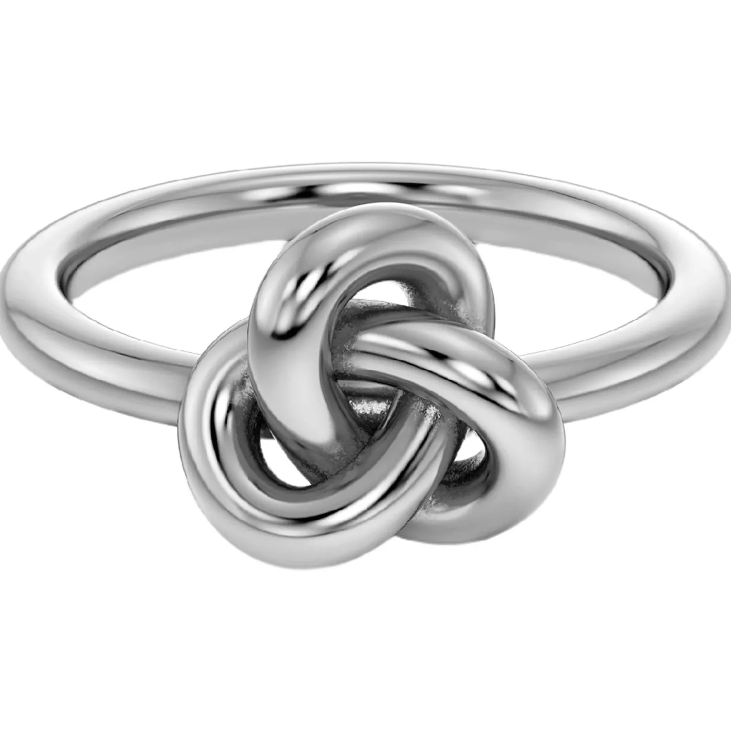 Ring Infinity Knot S Silver
