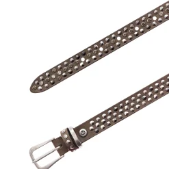 Roana 20 mm leder-nietgürtel