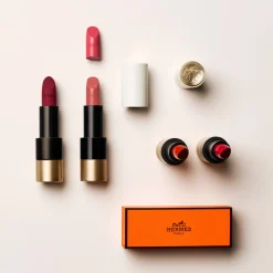 Rouge Hermès, Seidig glänzender Lippenstift, Beige Ebloui