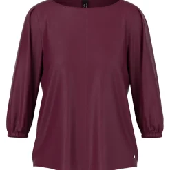 Seidenbluse mit 3/4-arm