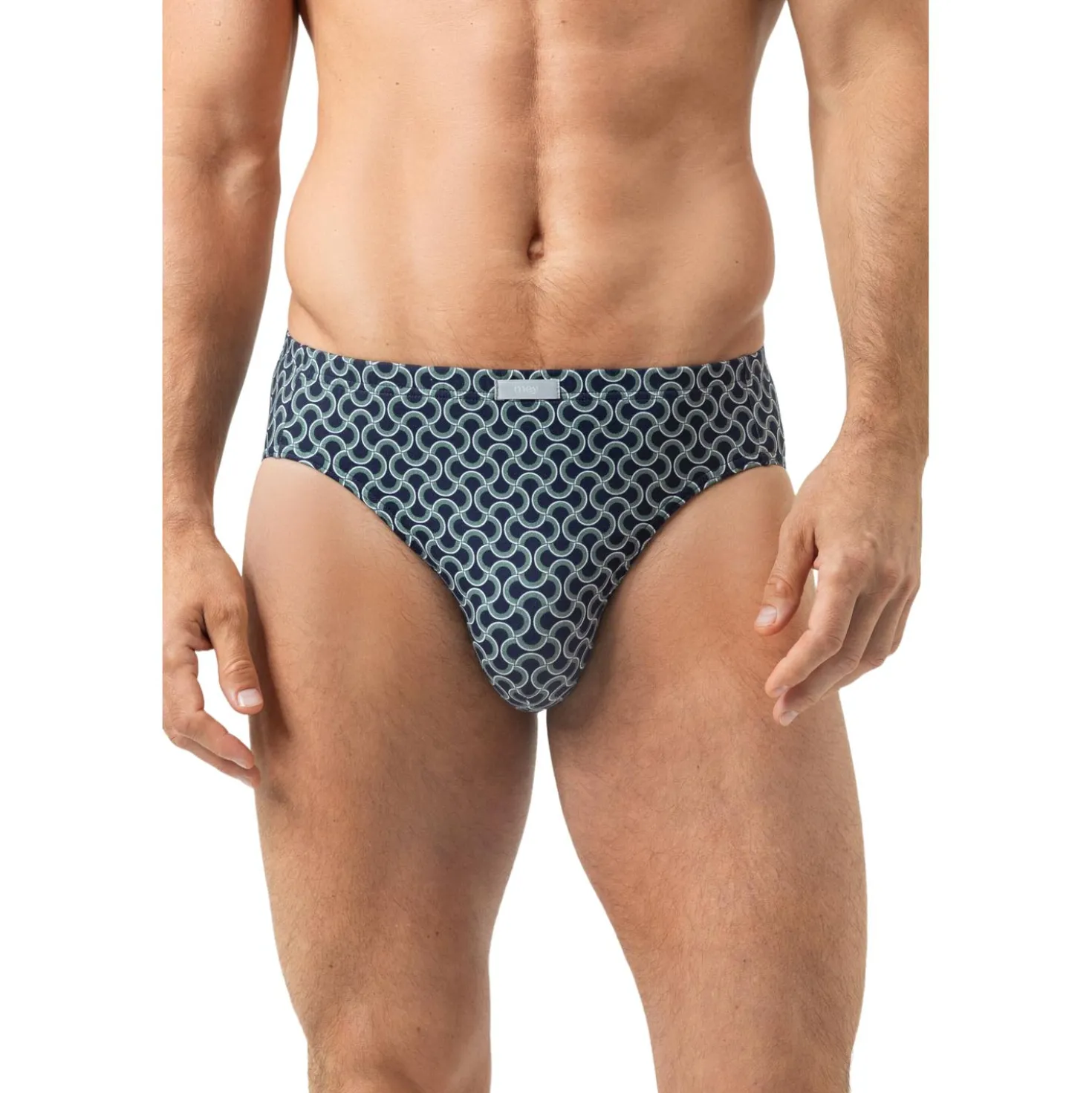 Slip mit geometrischem Muster