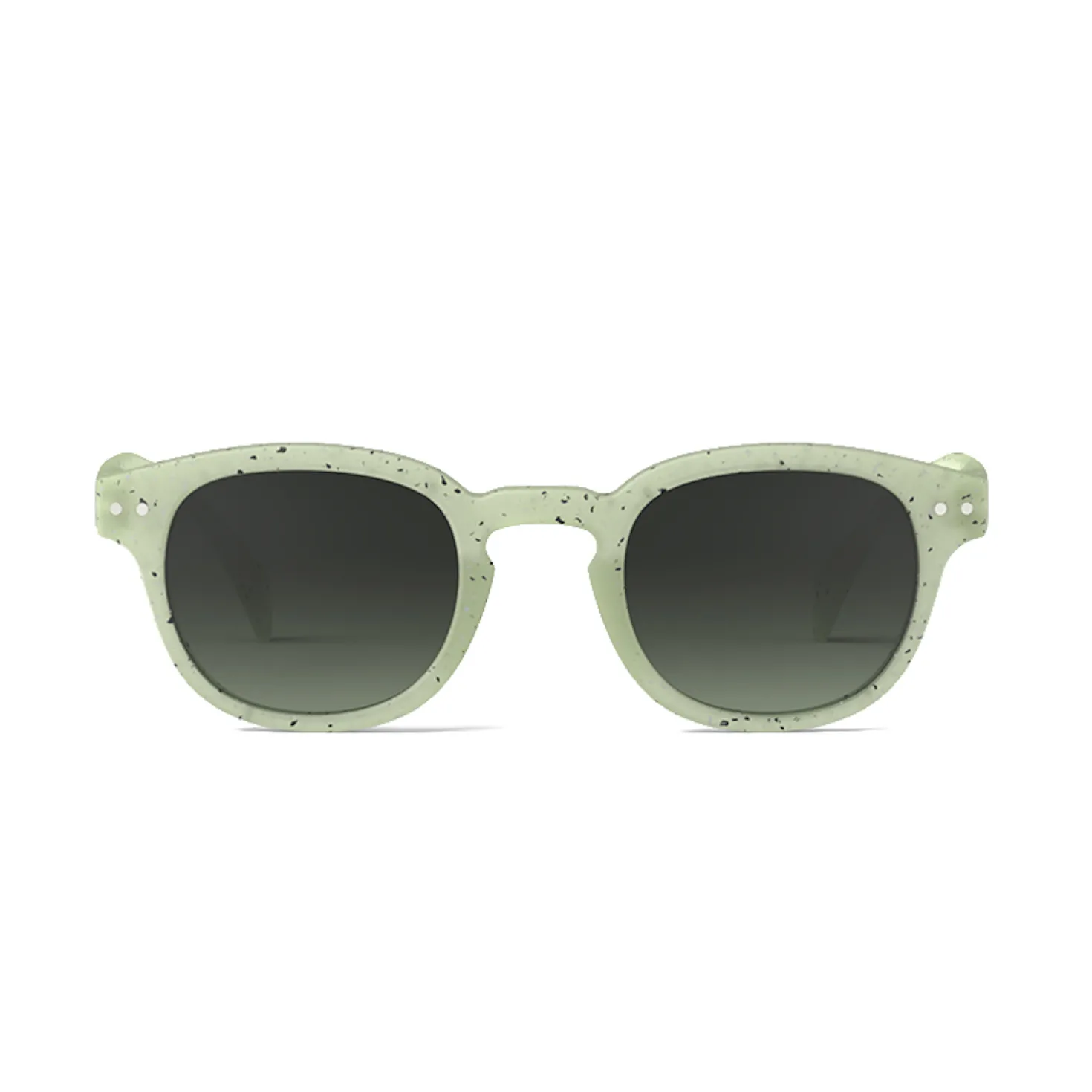 Sonnenbrille #C Junior Dyed Green +0.00