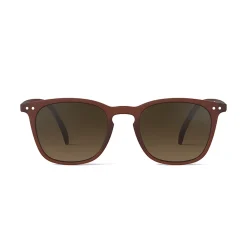 Sonnenbrille #E Mahogany +0.00
