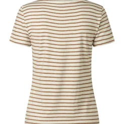 Streifenshirt mit glanzfaden