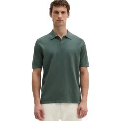 Strick-Poloshirt
