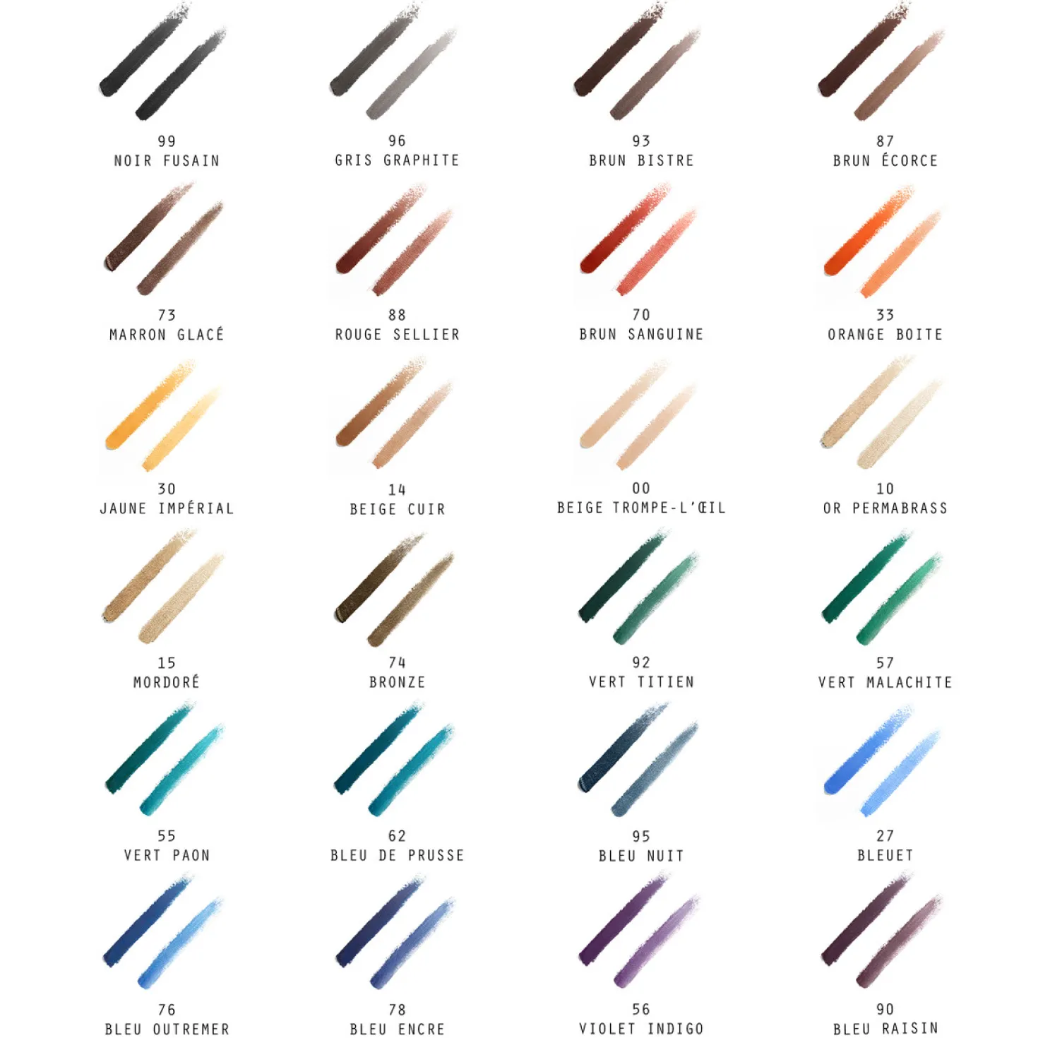 Trait d'Hermès, Farbstift für die Augen , Mordoré