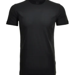 2 t-shirt doppelpack bodyfit mit rundhals