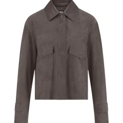 Velours Hemdjacke