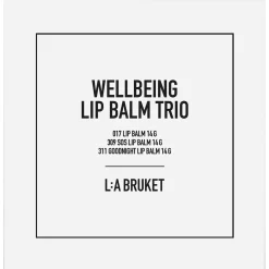 Wellbeing Lip Balm Trio